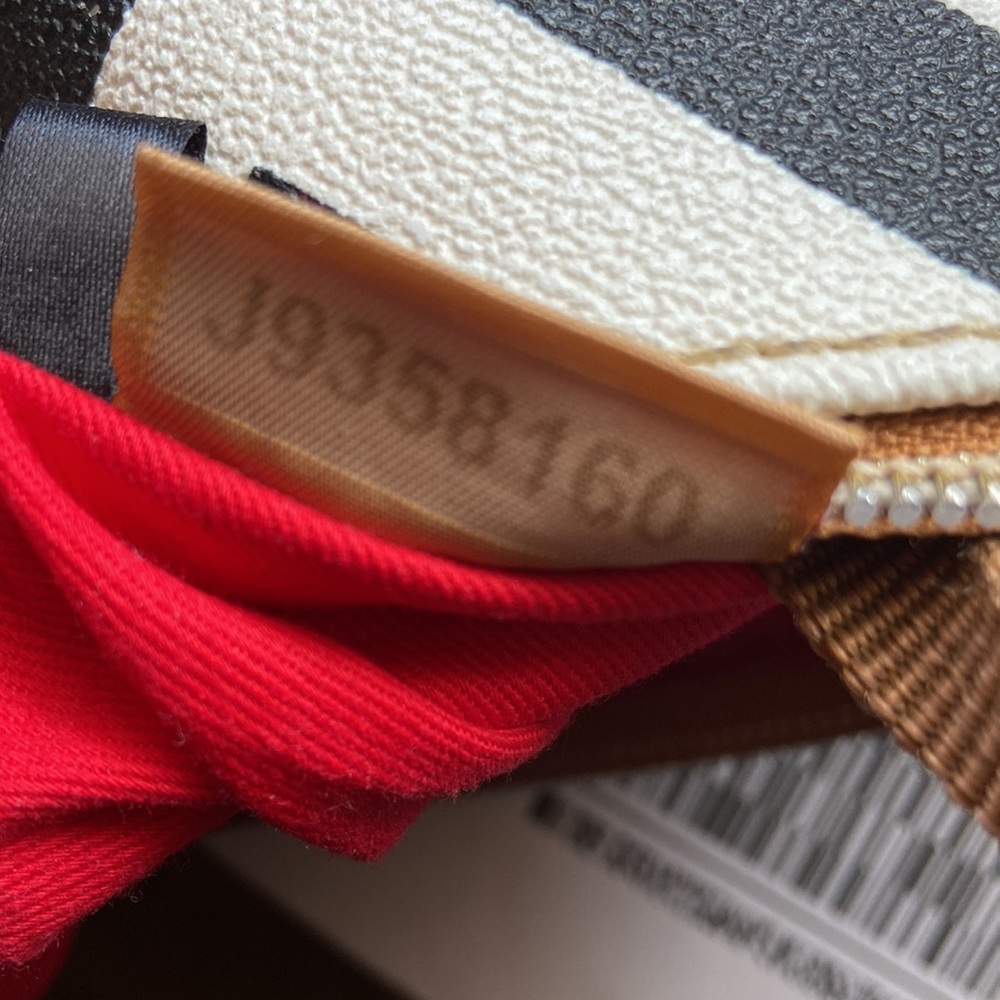 Dooney & Bourke Satchel Cross Body Black & White Chevron Zigzag Stripe Bag - Picture 7 of 9